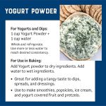 Judee's Small Dairy Bundle: Whole Milk Powder (11 oz), Sour Cream Powder (11.25 oz), Yogurt Powder (11.25 oz) - Image 7